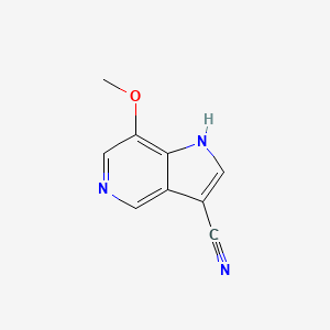 3-Cyano-7-methoxy-1H-pyrrolo[3,2-c]pyridine