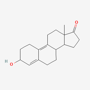 molecular formula C18H24O2 B12288600 3b-Hydroxy-estra-4,9-dien-17-one 