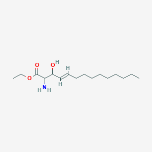 ethyl (E)-2-amino-3-hydroxytetradec-4-enoate