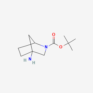 Tert-butyl 4-amino-2-azabicyclo[2.2.1]heptane-2-carboxylate