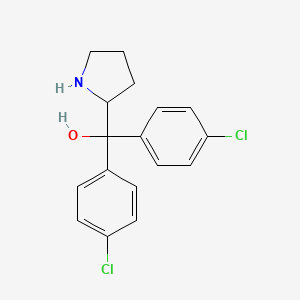 Bis(4-chlorophenyl)-pyrrolidin-2-ylmethanol