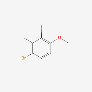 1-Bromo-3-iodo-4-methoxy-2-methylbenzene