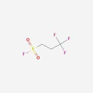 molecular formula C3H4F4O2S B12288741 3,3,3-Trifluoropropane-1-sulfonyl fluoride CAS No. 1349718-83-7