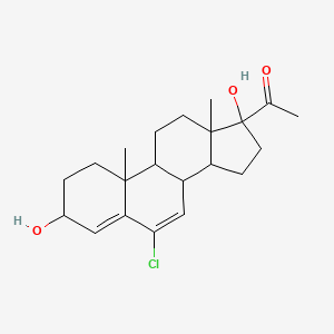 6-Chloro-3,17-dihydroxypregna-4,6-dien-20-one