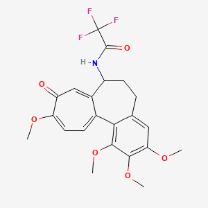 N-[(S)-5,6,7,9-Tetrahydro-1,2,3,10-tetramethoxy-9-oxobenzo[a]heptalen-7-yl]-2,2,2-trifluoroacetamide