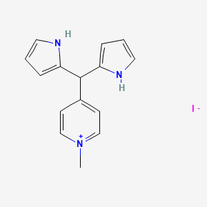 4-Methyl(DI-pyrrol-2-YL-methyl)pyridinium iodide