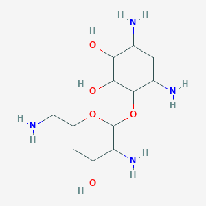 molecular formula C12H26N4O5 B1228893 4'-脱氧新胺 CAS No. 54333-78-7