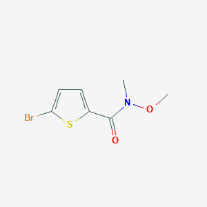 5-Bromo-N-methoxy-N-methylthiophene-2-carboxamide