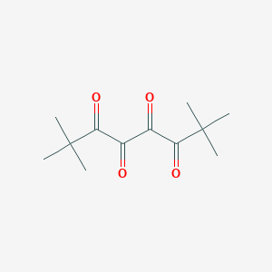 molecular formula C12H18O4 B012289 2,2,7,7-Tetramethyl-octa-3,4,5,6-tetraone CAS No. 19909-70-7