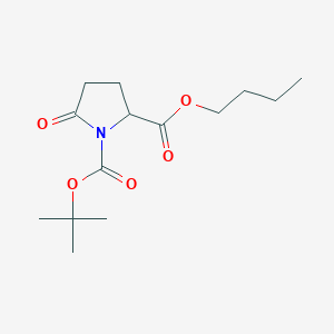 2-O-butyl 1-O-tert-butyl 5-oxopyrrolidine-1,2-dicarboxylate