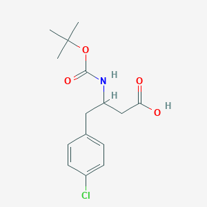 3-(Boc-amino)-4-(4-chlorophenyl)butyric Acid