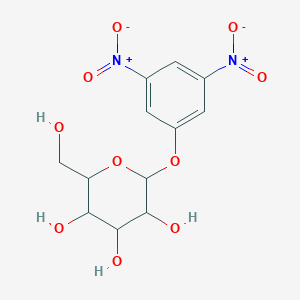 2-(3,5-Dinitrophenoxy)-6-(hydroxymethyl)oxane-3,4,5-triol