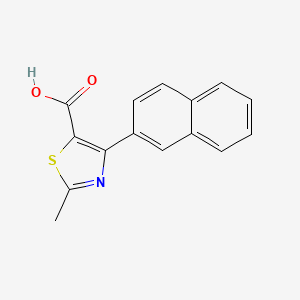 2-Methyl-4-(2-naphthalenyl)-5-thiazolecarboxylic acid