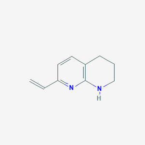 7-ethenyl-1,2,3,4-tetrahydro-1,8-Naphthyridinehydrochloride