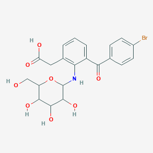 3-(4-BroMobenzoyl)-2-(beta-D-glucopyranosylaMino)benzeneacetic Acid