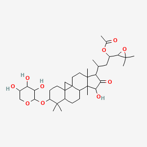 molecular formula C37H58O10 B12289234 23-O-Acetyl shengmanol xyloside 