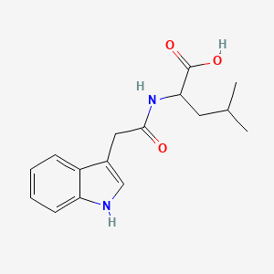 molecular formula C16H20N2O3 B1228926 Indole-3-acetyl-L-leucine 