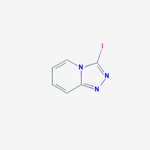 molecular formula C6H4IN3 B12289265 3-Iodo-[1,2,4]triazolo[4,3-a]pyridine 