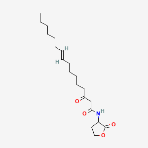 molecular formula C20H33NO4 B12289266 N-3-oxo-hexadec-11Z-enoyl-L-Homoserine lactone 