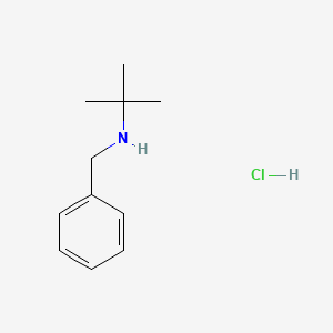 N-benzyl-2-methylpropan-2-amine;hydrochloride