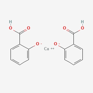 molecular formula C14H10CaO6 B12289342 Calcium disalicylate CAS No. 111905-47-6