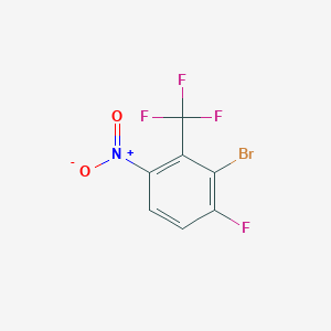 3-Bromo-4-fluoro-2-(trifluoromethyl)nitrobenzene