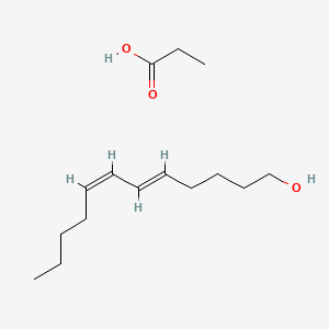 5,7-Dodecadien-1-ol, propanoate, (E,Z)-