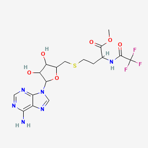 (S)-5'-S-[4-Methoxy-4-oxo-3-[(trifluoroacetyl)amino]butyl]-5'-thioadenosine