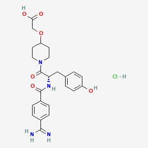 B1228950 Lamifiban hydrochloride CAS No. 243835-65-6