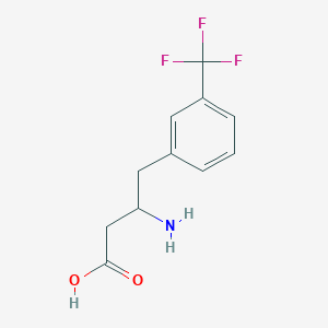 3-Amino-4-[3-(trifluoromethyl)phenyl]butyric Acid