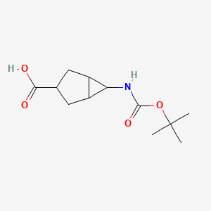 6-{[(Tert-butoxy)carbonyl]amino}bicyclo[3.1.0]hexane-3-carboxylic acid