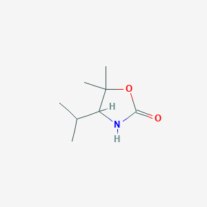 5,5-Dimethyl-4-propan-2-yl-1,3-oxazolidin-2-one