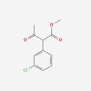 Methyl 2-(3-chlorophenyl)-3-oxobutanoate