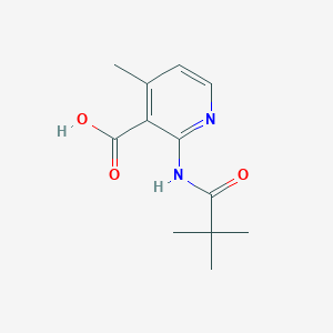 4-Methyl-2-pivalamidonicotinic Acid