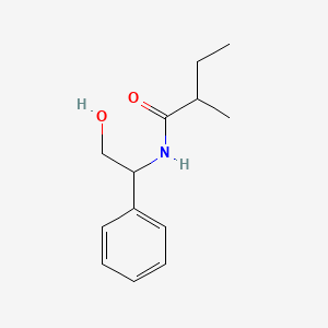 [R-(R*,R*)]-N-(2-Hydroxy-1-phenylethyl)-2-methylbutanamide