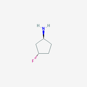 (1S,3S)-3-Fluorocyclopentan-1-amine