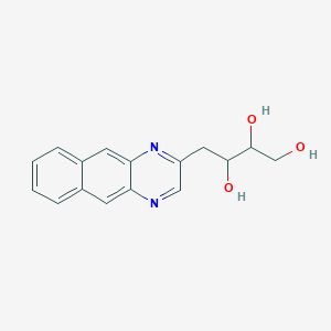 2-(2,3,4-Trihydroxybutyl)-benzo[g]quinoxaline