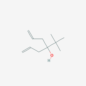 1,6-Heptadien-4-ol, 4-(1,1-dimethylethyl)-