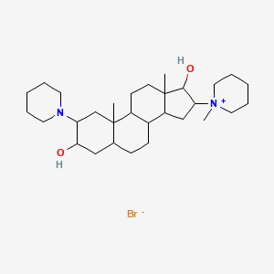 molecular formula C30H53BrN2O2 B12289952 3,17-Bis-deacetylvecuronium 