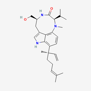 molecular formula C27H39N3O2 B1228998 n-(3-Benzyl-3h-purin-6-yl)acetamide CAS No. 7280-87-7