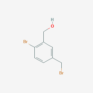 (2-Bromo-5-(bromomethyl)phenyl)methanol