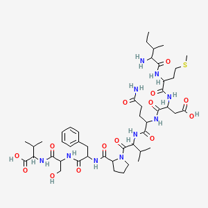 molecular formula C47H74N10O14S B12290090 GP100 Imdqvpfsv 