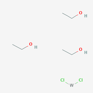 molecular formula C6H18Cl2O3W B12290115 dichlorotungsten;ethanol 