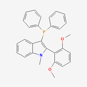 2-(2,6-Dimethoxyphenyl)-3-(diphenylphosphino)-1-methyl-1H-indole