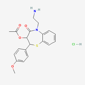 N,N-DidesmethylDiltiazem-d4Hydrochloride