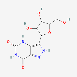 3-beta-d-Ribofuranosylpyrazolo[4,3-d]pyrimidin-5,7-4H,6H-dione