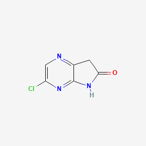 3-Chloro-5H-pyrrolo[2,3-b]pyrazin-6(7H)-one