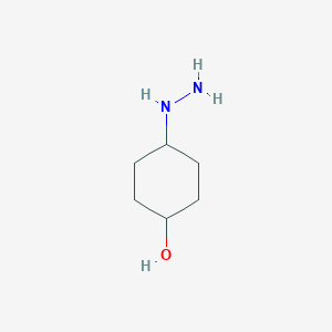 molecular formula C6H14N2O B12290361 4-Hydrazinylcyclohexanol CAS No. 66914-40-7