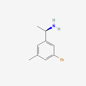 (R)-1-(3-Bromo-5-methylphenyl)ethan-1-amine