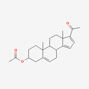 (17-acetyl-10,13-dimethyl-2,3,4,7,8,9,11,12-octahydro-1H-cyclopenta[a]phenanthren-3-yl) acetate